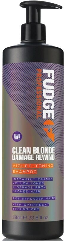 Fudge Fudge Clean Blonde Damage Rewind Shampoo 1000 ml 1000 ml Shampoo