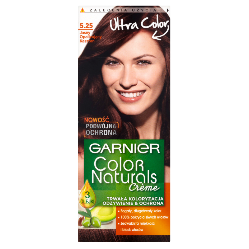 Garnier Color Naturals 5.25 Bright Iridescent Chestnut 1 kpl Hiusv&auml;ri