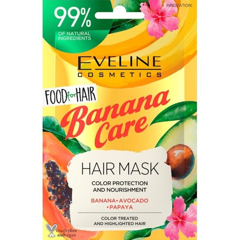 Eveline Banana Care Hair Mask 20 ml Hiusnaamio