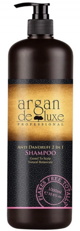 Argan De Luxe Anti-Dandruff 2in1 Shampoo 1000 ml Shampoo hilsetta vastaan