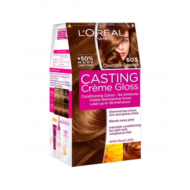 L&#039;Oreal Casting Creme Gloss 603 Chocolate Caramel 1 kpl Hiusv&auml;ri