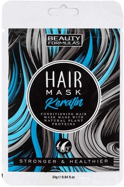 Beauty Formulas Hair Mask Keratin 24 g Hiusnaamio