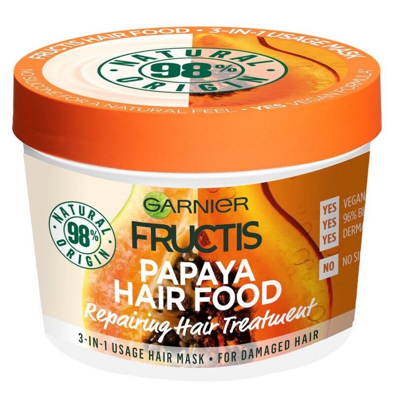 Garnier Fructis Hair Food Papaya Hair Mask 390 ml Hiusnaamio