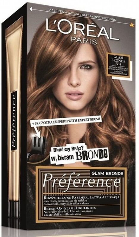 L&#039;Oreal Preference 4 Glam Blonde 1 kpl Hiusv&auml;ri