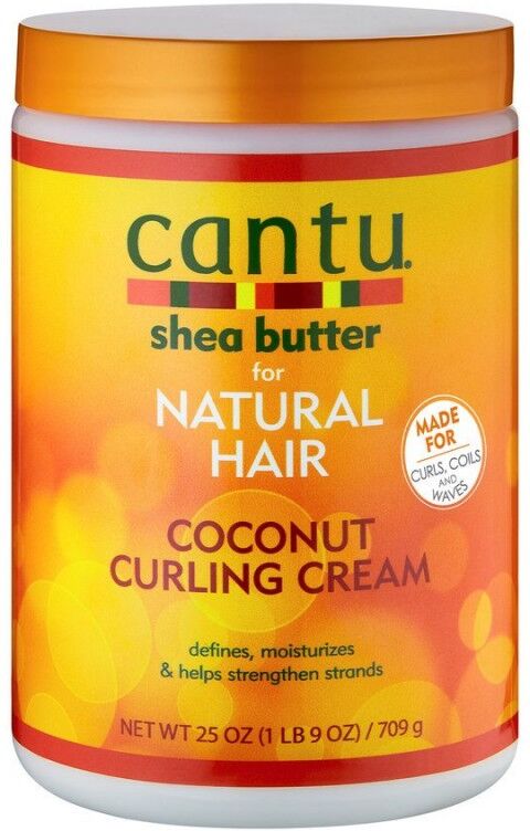 Cantu Shea Butter For Natural Hair Coconut Curling Cream 709 g Kiharavoide