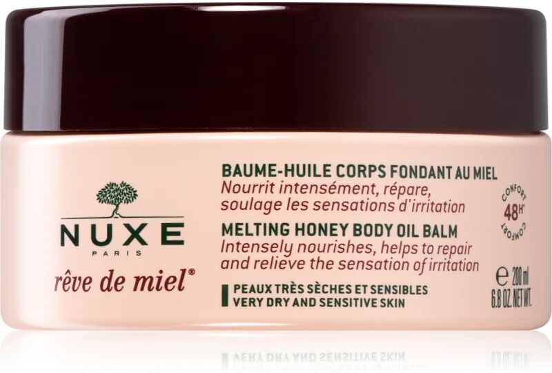 Nuxe Rêve de Miel Body Oil Balm For Dry and Sensitive Skin 200 ml