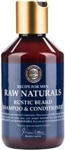 Raw Naturals Rustic Beard Shampoo & Conditioner 250 ml