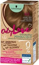 Schwarzkopf Only Love - Coloration Permanent 1 set 6.5 Caramel Brown