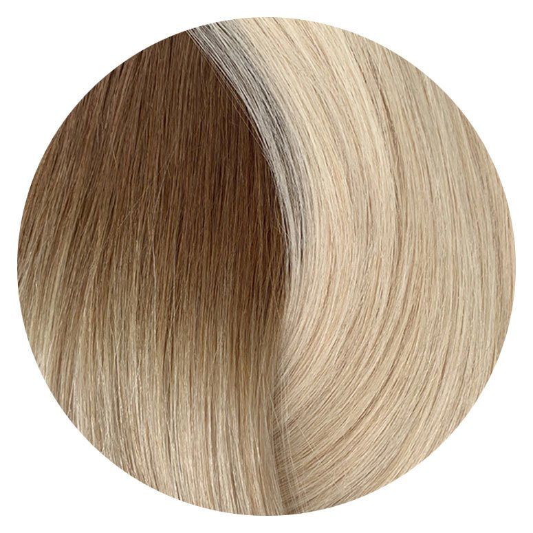 Showpony 7 Piece Clip In Hair Extension Set 7B 11NA Ombre Warm Salted Caramel 50cm