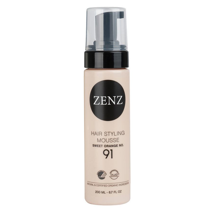Zenz Organic No 91 Hair Styling Mousse Extra Volume Sweet Orange 200ml