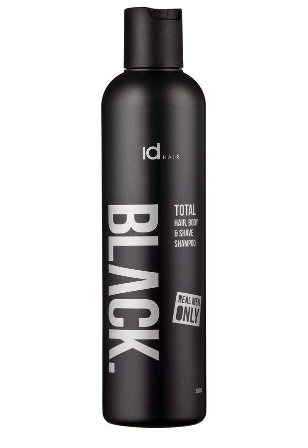 Id Hair Black Total Hair, Body & Shave Shampoo 250ml