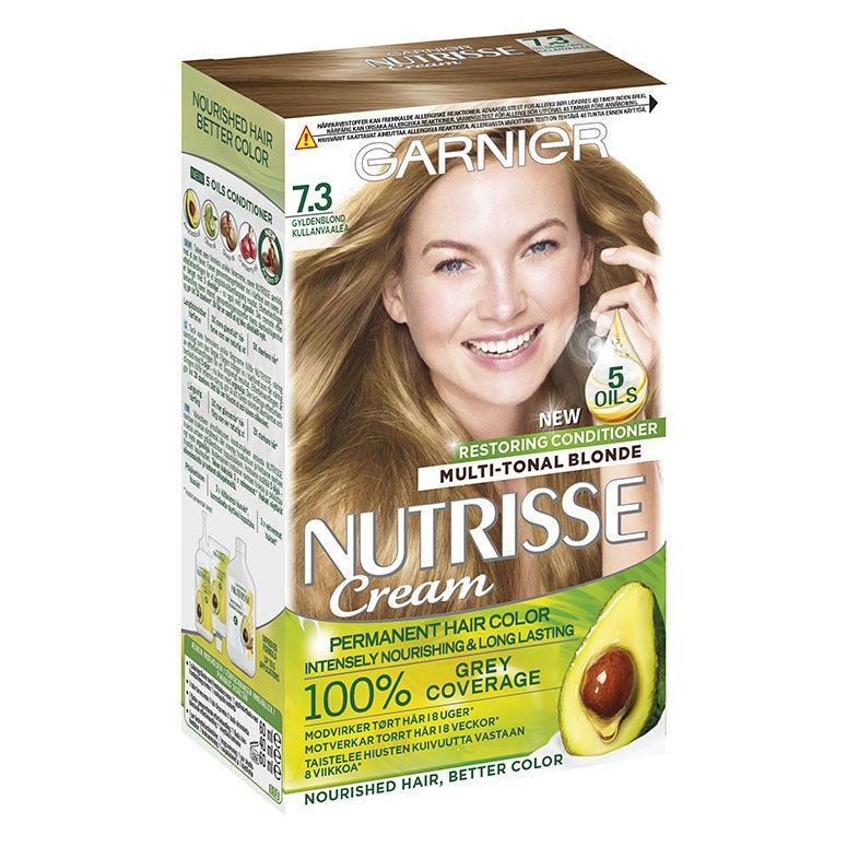 Garnier Hårfarge Garnier Nutrisse Cream 7.3