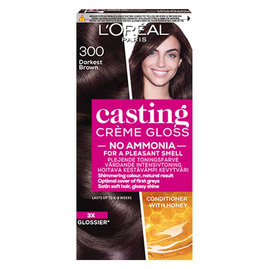 L'Oreal Paris Hårfarge L'Oréal Paris Casting Creme Gloss 300 Mørk brun