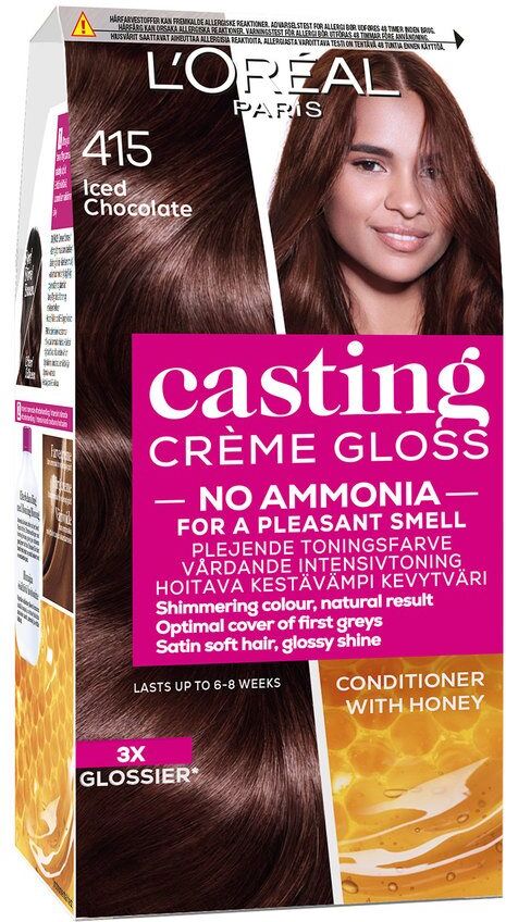 L'Oreal Paris Hårfarge L'Oréal Paris Casting Creme Gloss 415 Iced Chocolate