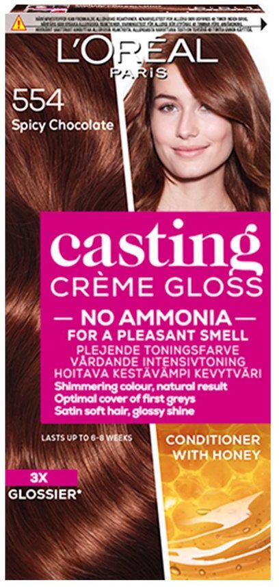 L'Oreal Paris Hårfarge L'Oréal Paris Casting Creme Gloss 554 Spicy Choco