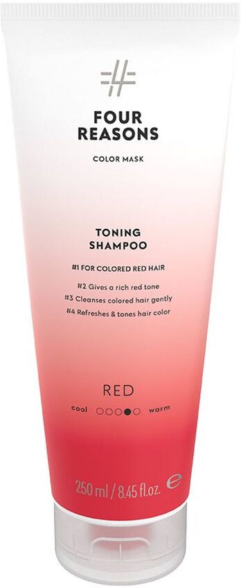 Four Reasons Color Mask Toning Shampoo Red 250ml