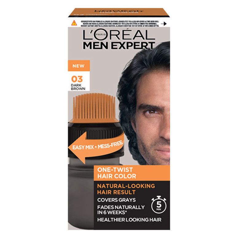 L'Oreal Paris Men Expert L'Oréal Paris Men Expert One-Twist Hair Color 03 Dark Brown