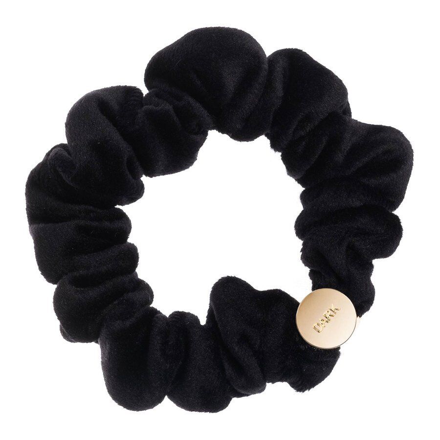 DARK Velvet Mini Scrunchie Black