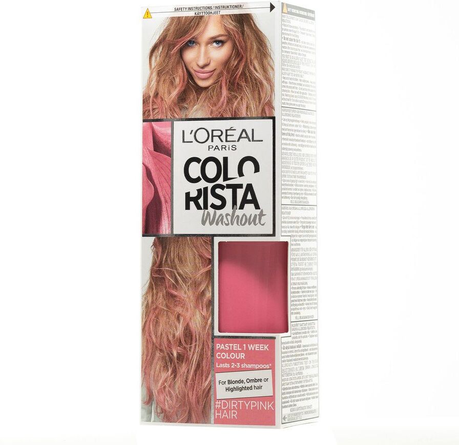 L'Oreal Paris Hårfarge L'Oréal Paris Colorista 2 Weeks Wash Out 3 Dirty Pink 80ml