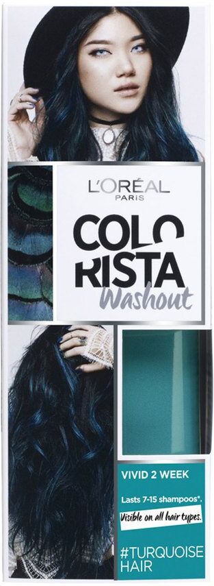 L'Oreal Paris Hårfarge L'Oréal Paris Colorista 2 Weeks Wash Out 10 Turquoise 80ml