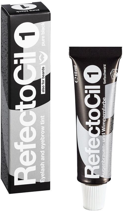 RefectoCil Eyelash & Eyebrow Tint No.1 Pure Black 15ml