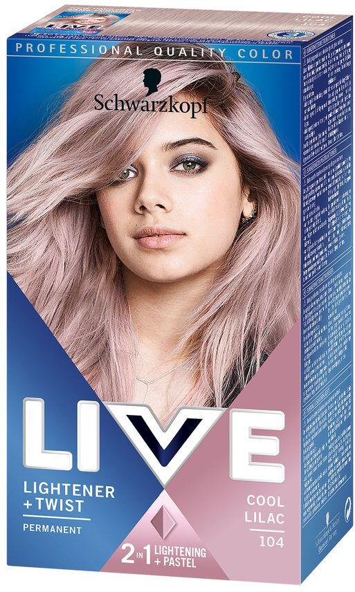 Schwarzkopf hårfarge Schwarzkopf Live XXL #104 Cool Lilac