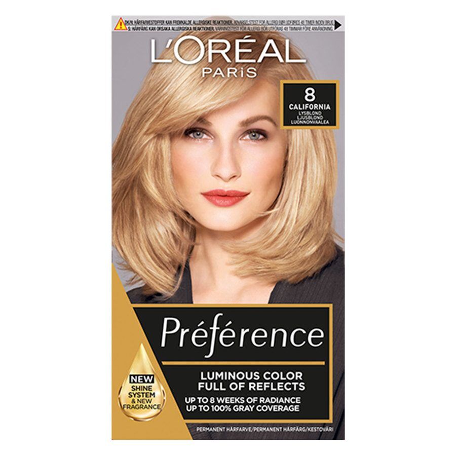 L'Oreal Paris Hårfarge L'Oréal Paris Préférence Core Récital 8.0