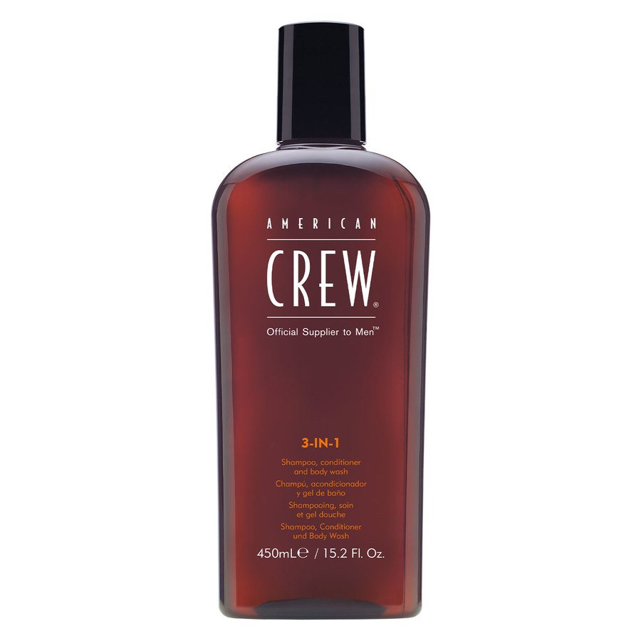 American Crew Classic 3 In 1 Shampoo, Conditioner & Body Wash Herre 450ml
