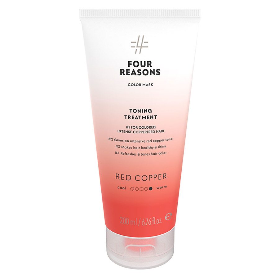 Four Reasons Color Mask Toning Treatment Red Copper 200ml