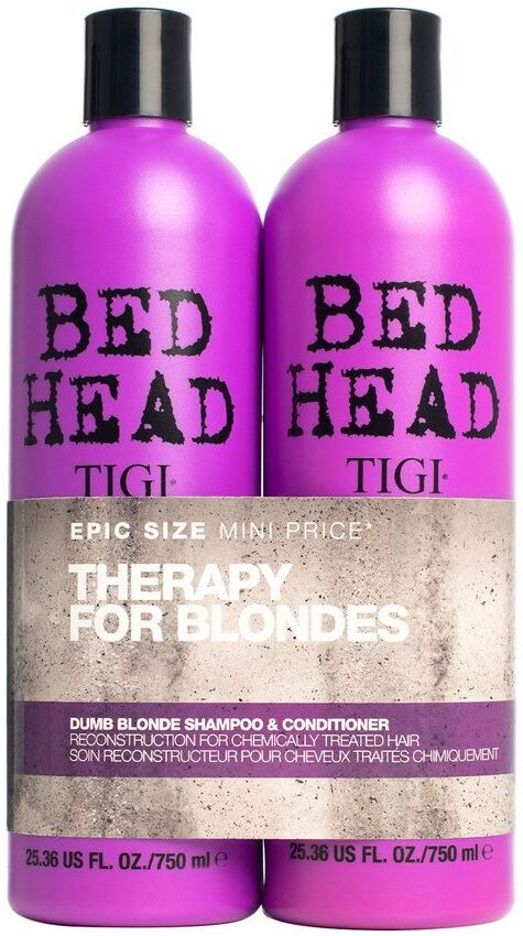 Tigi Bedhead Dumb Blonde Shampoo & Conditioner 2x750ml