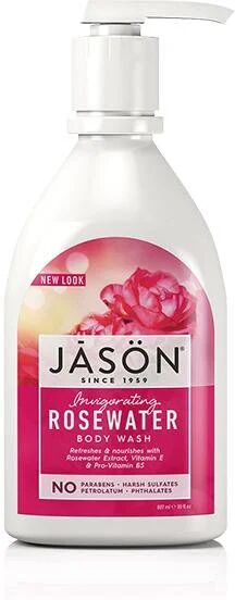 Jason rosewater bodywash with pump 887 ml