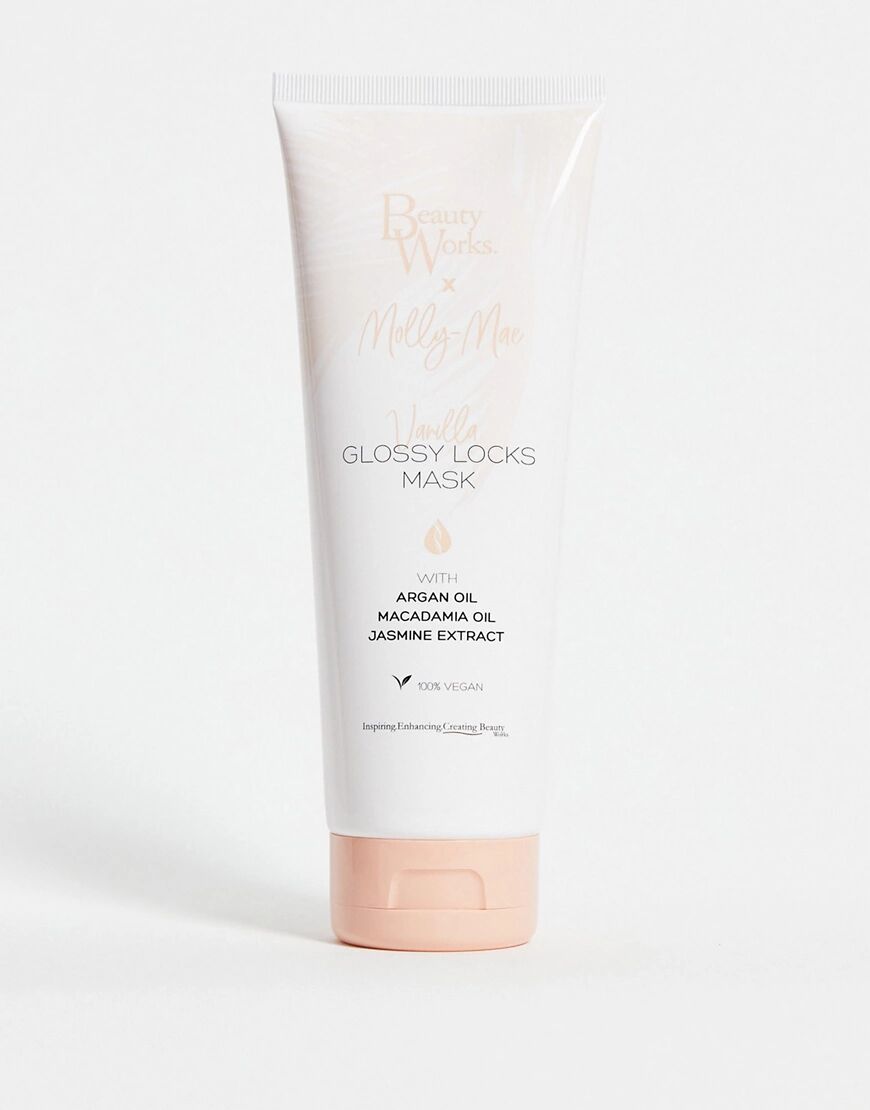 Beauty Works x Molly Mae Glossy Locks Mask 250ml-No colour  No colour