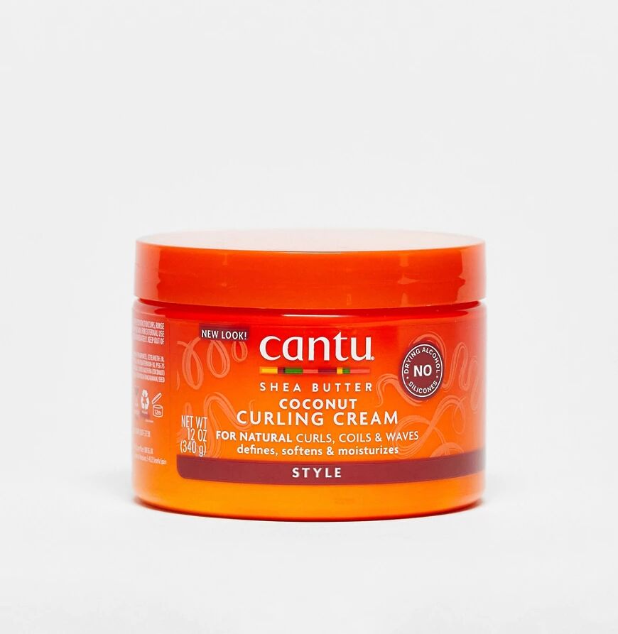 Cantu Shea Butter Coconut Curling Cream 340g-No colour  No colour