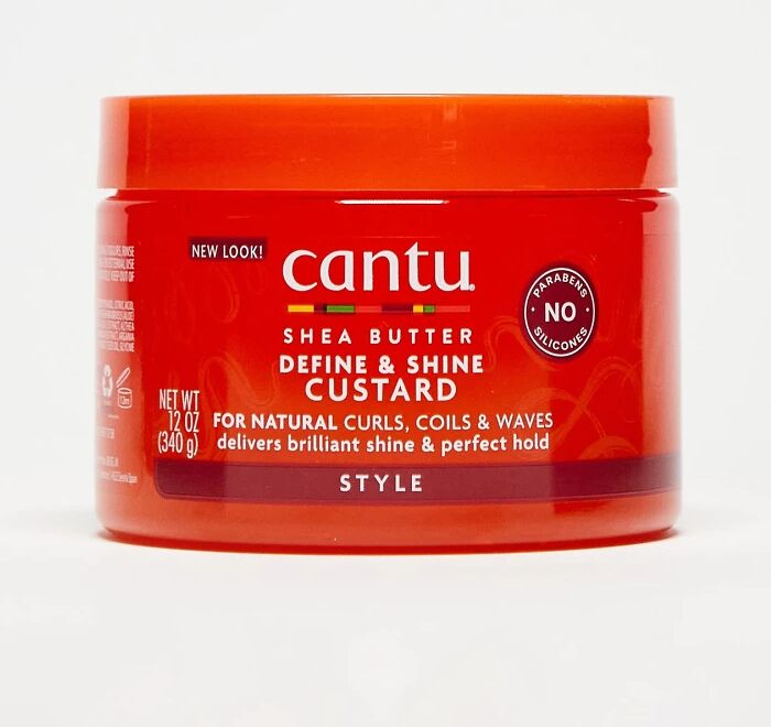 Cantu Shea Butter Define & Shine Custard 340g-No colour  No colour