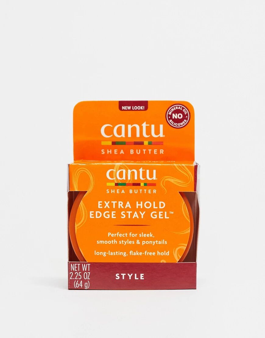 Cantu Shea Butter Extra Hold Edge Stay Gel 64g-No colour  No colour