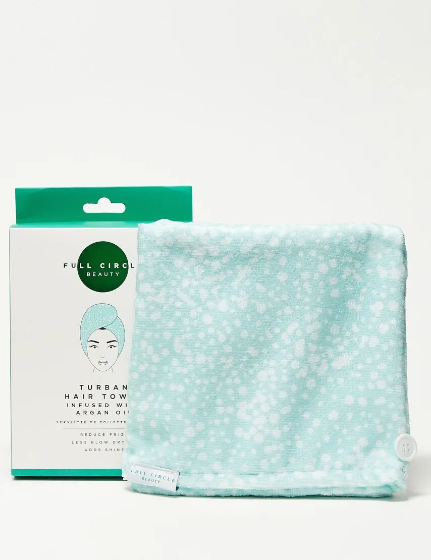 Beauty Extras Full Circle Beauty Infused Hair Towel with Argan Oil-No colour  No colour