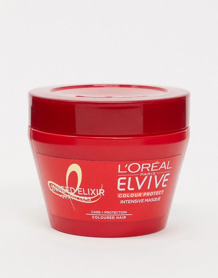L'Oreal Elvive Colour Protect Hair Mask 300ml-No colour  No colour