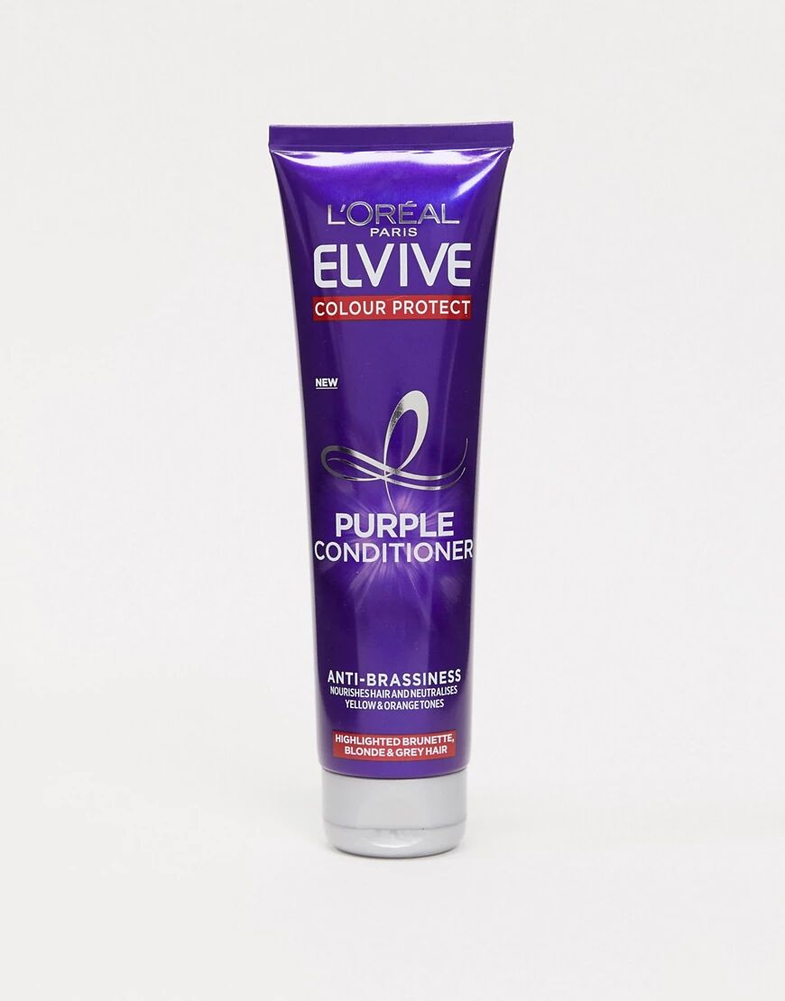 L'Oreal Elvive Colour Protect Purple Conditioner 150ml-No colour  No colour