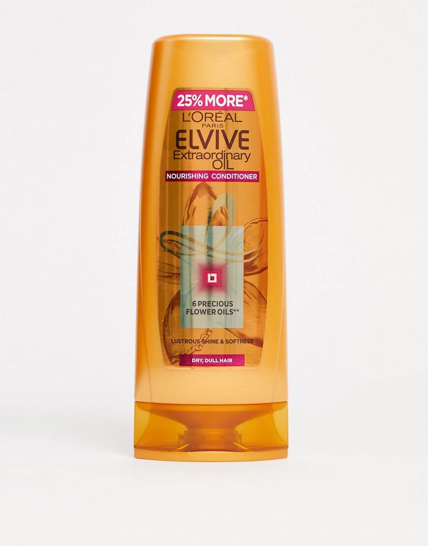 L'Oreal Elvive Extraordinary Oil Conditioner for Dry Hair 500ml-No colour  No colour