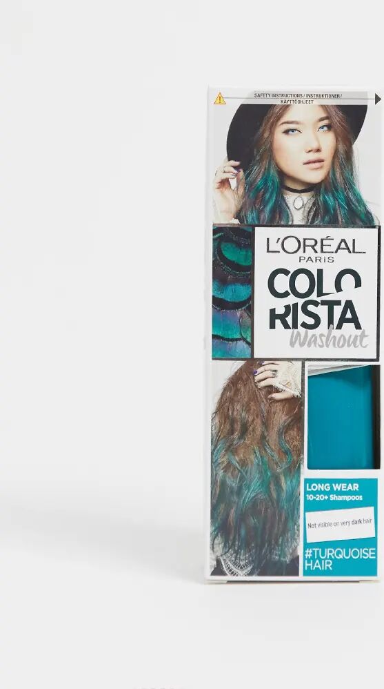 L Oréal Pa L'Oreal Paris Colorista Wash Out Hair Colour - Turquoise-Blue  Blue