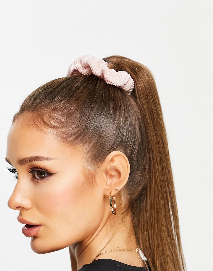 Madein. Madein hair scrunchie in pink  Pink