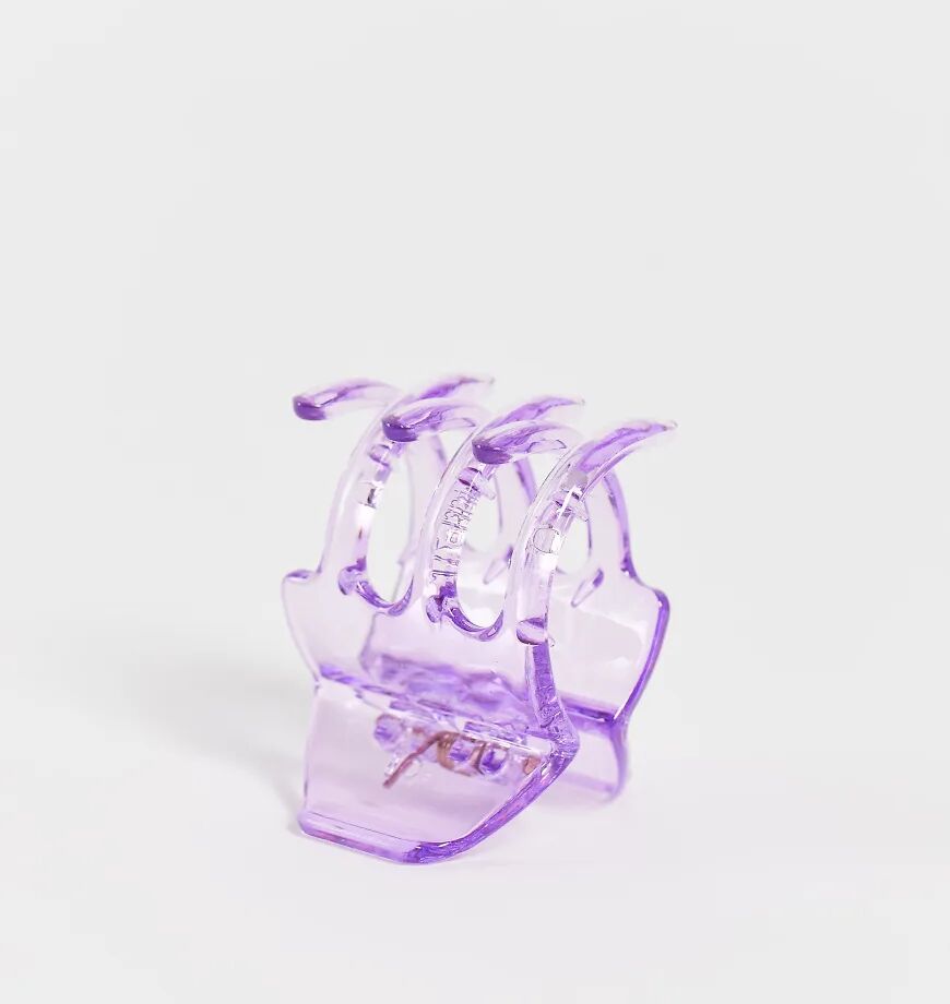 Pieces hair shark in clear lilac-Purple  Purple