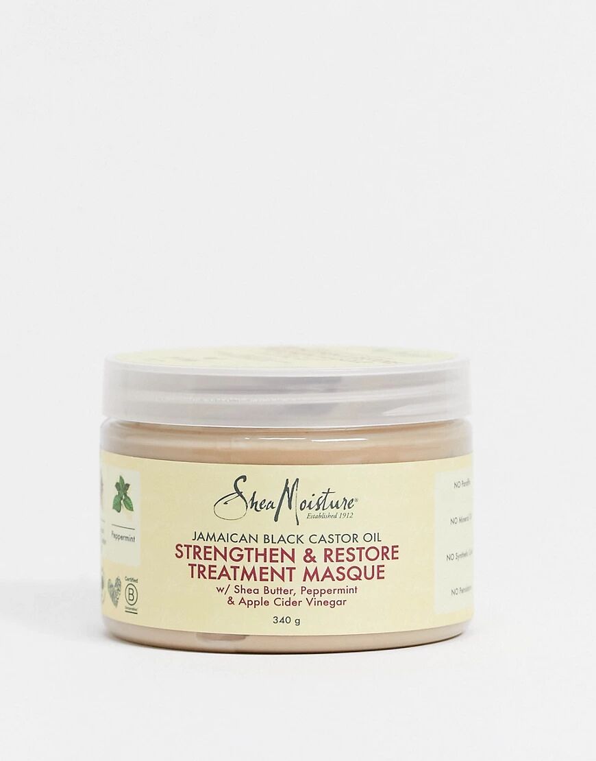 Shea Moisture Jamaican Black Castor Oil Strengthening Treatment Masque-No colour  No colour