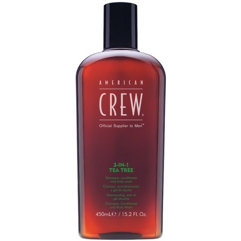 American Crew Tea Tree 3-in-1 Shampoo 450 ml Sjampo