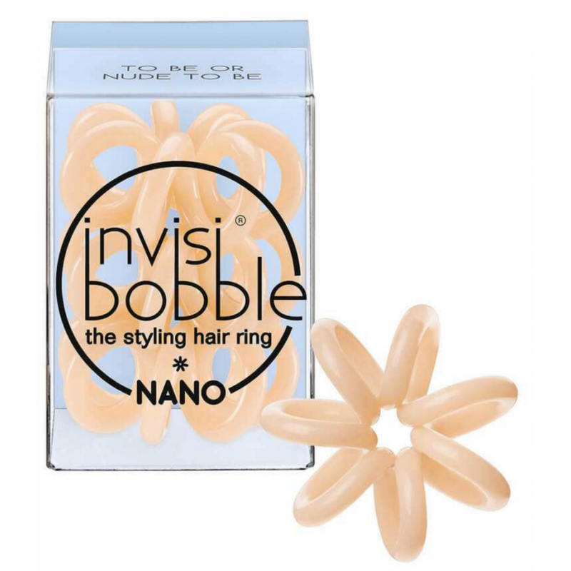 Invisibobble Hårstrikker Nano To Be Or Nude To Be 3 stk Hårstrikk