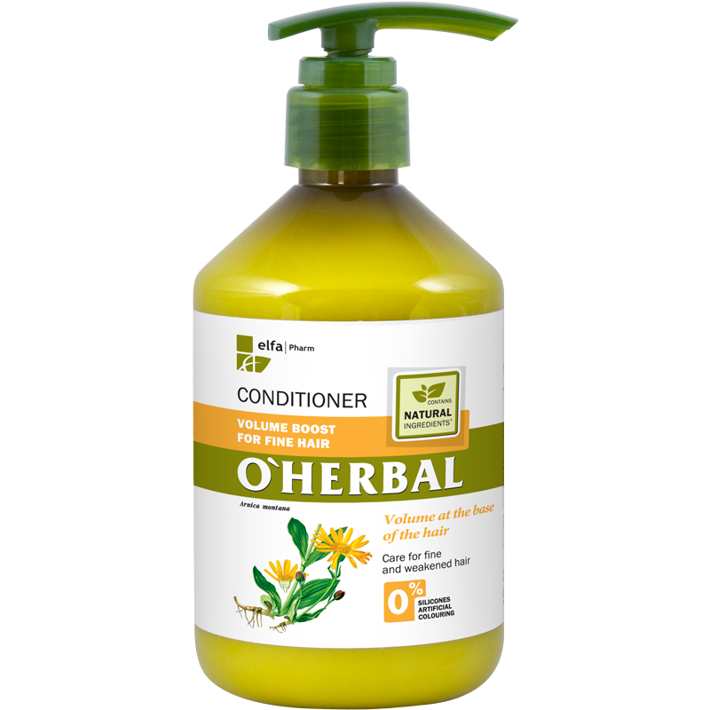 O'Herbal Volume Boost Fine Hair Arnica Extract Conditioner 500 ml Balsam