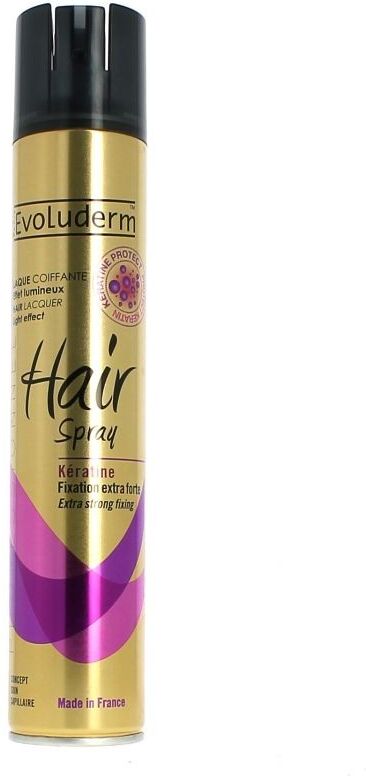 Evoluderm Ultra Strong Fixing Keratin Hairspray 300 ml Hårspray