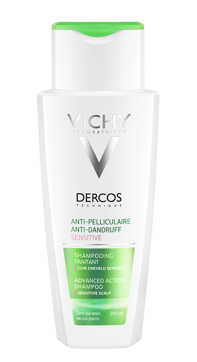 Vichy Dercos Anti-Dandruff Shampoo Sensitive Hair 200 ml Flass sjampo