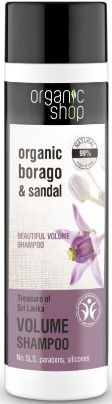 Organic Shop Organic Boraco & Sandal Volume Shampoo 280 ml Sjampo