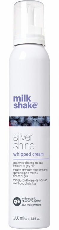 Milkshake Silver Shine Whipped Cream 200 ml Leave-In Skum